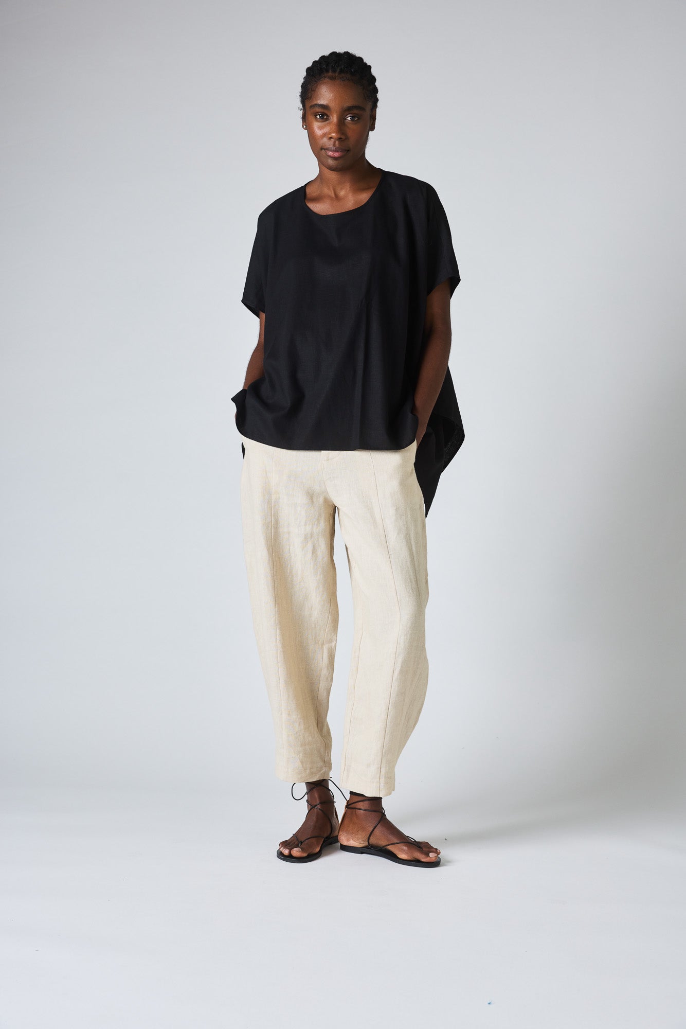 Go with the Flow Linen Top