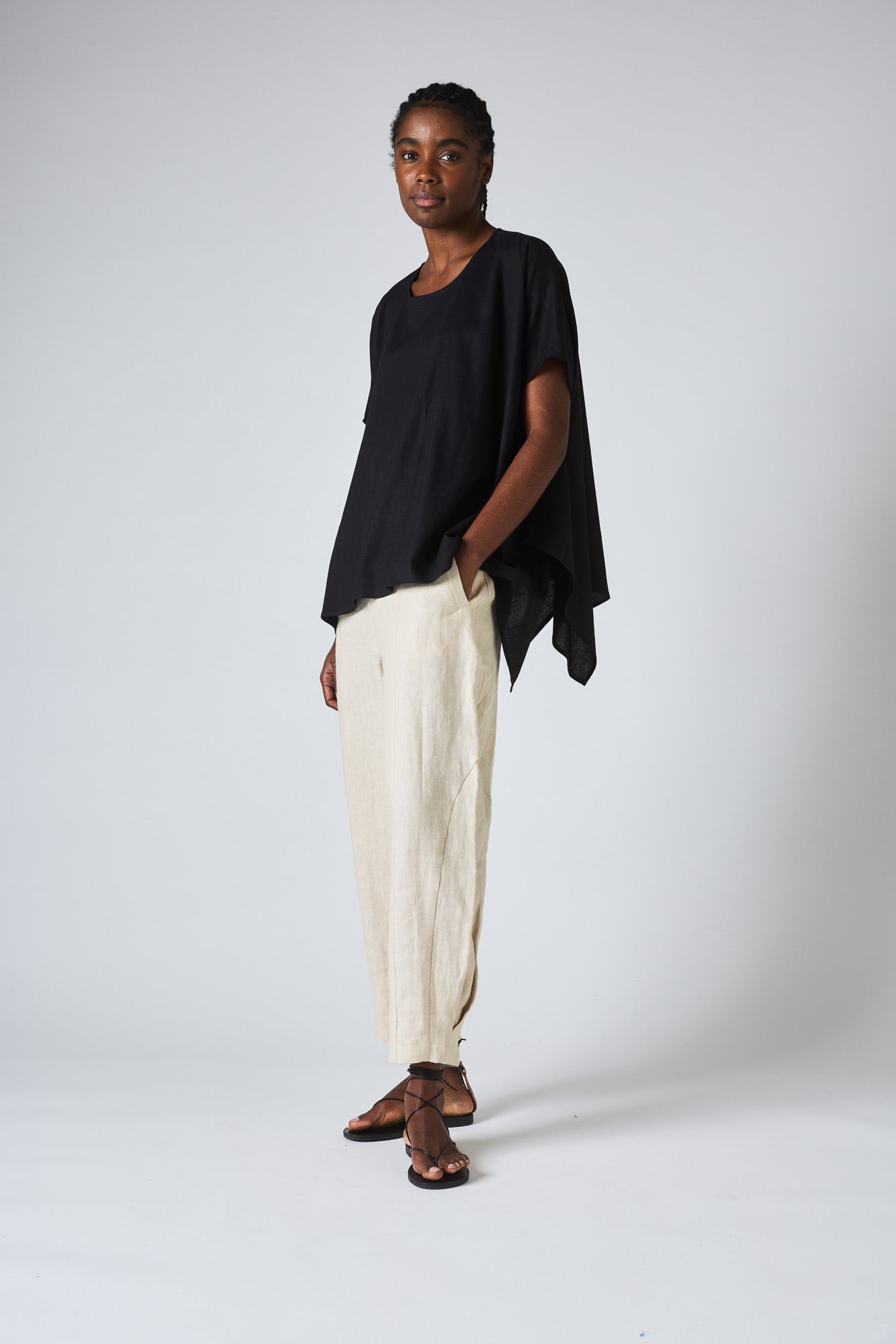 Go with the Flow Linen Top