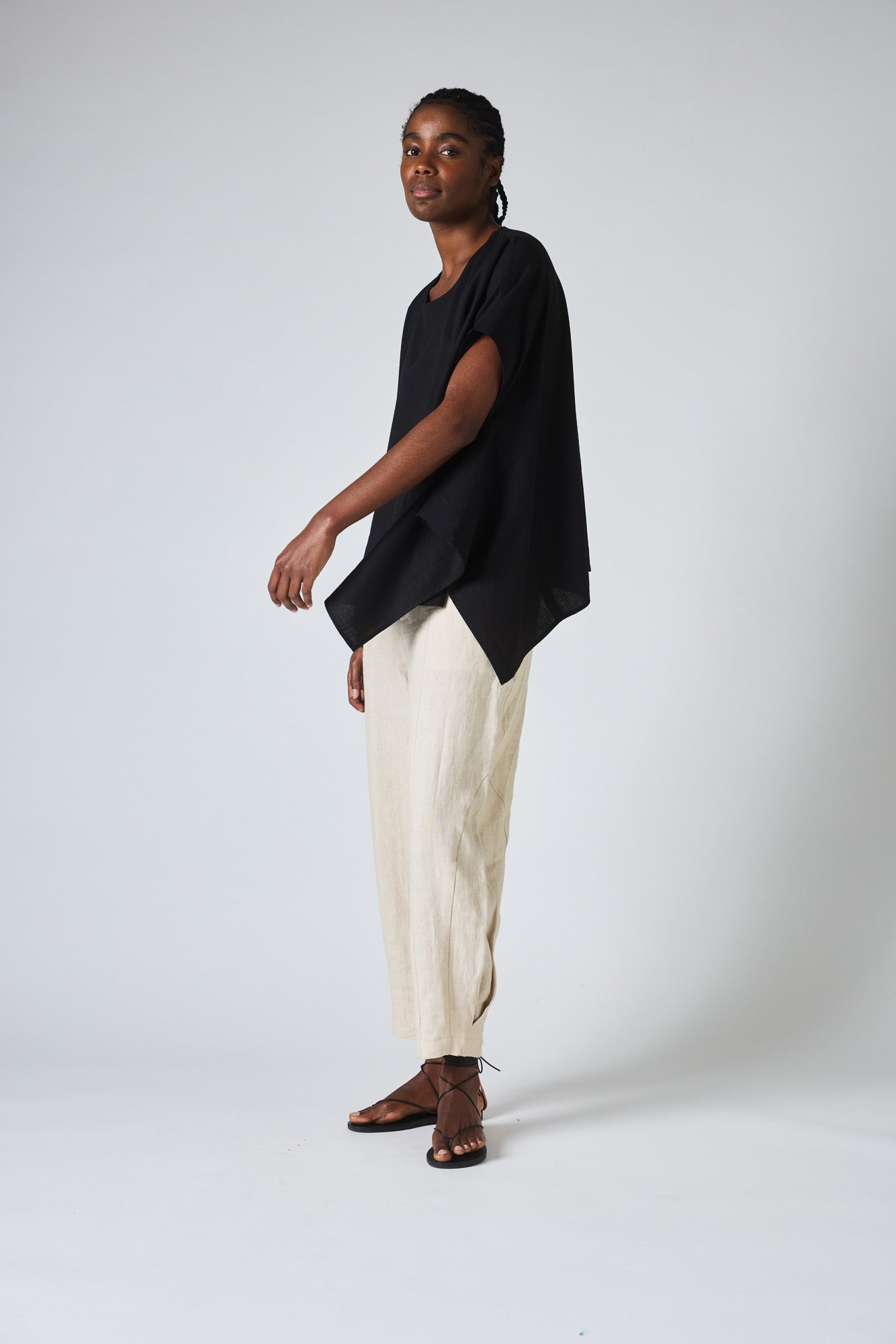 Go with the Flow Linen Top
