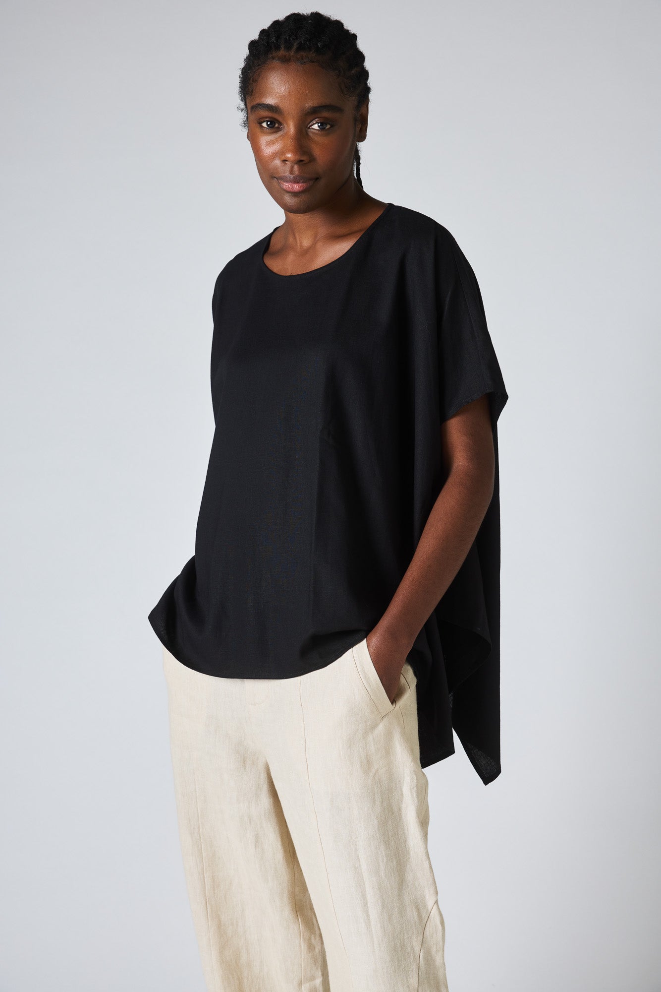 Go with the Flow Linen Top