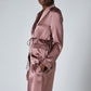 Power Trip Silk Wrap Blazer