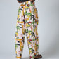 Printed Wide-Leg Trouser