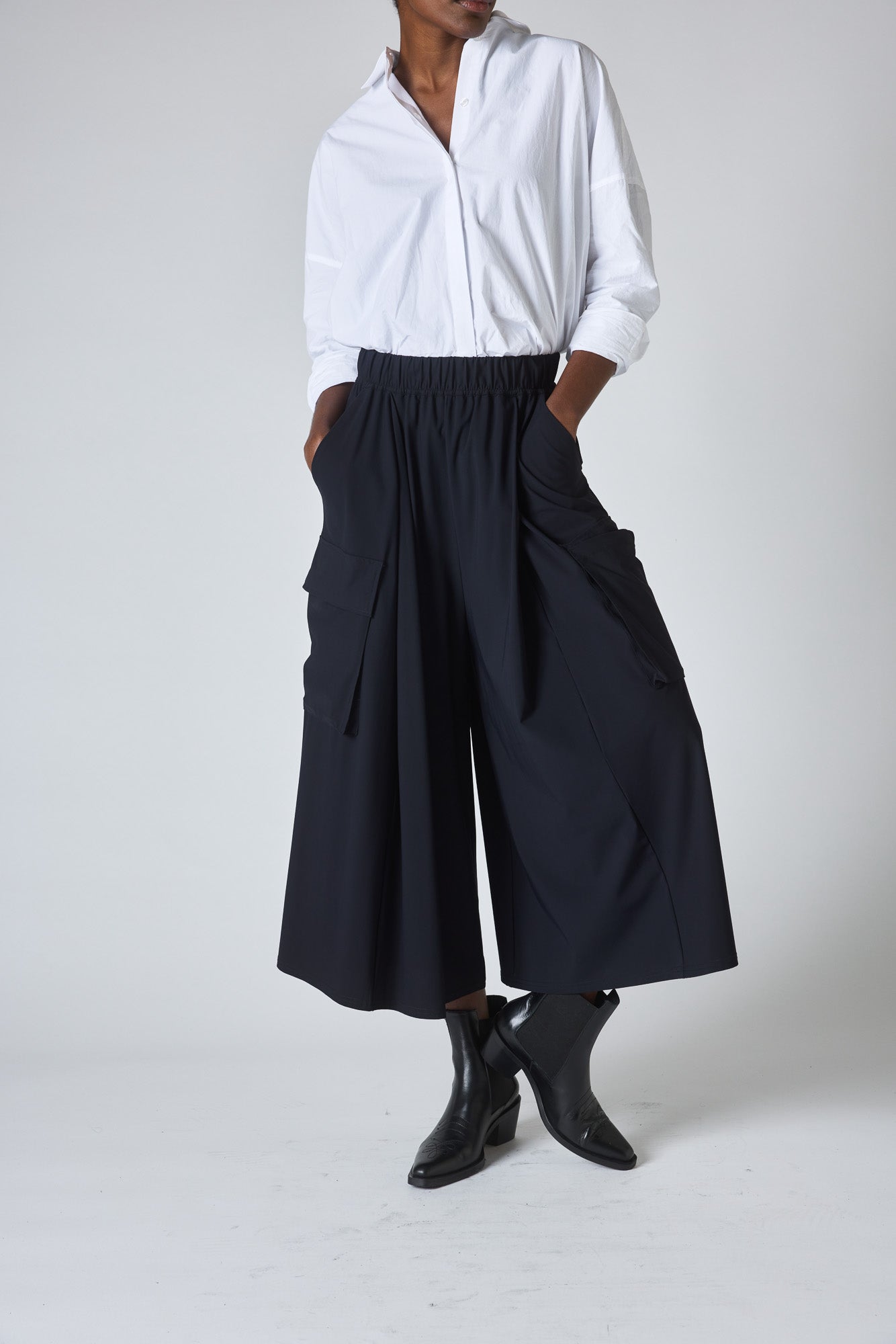 The Petite Cargo Skirt Pants