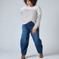 New Beginnings Striped Sweater