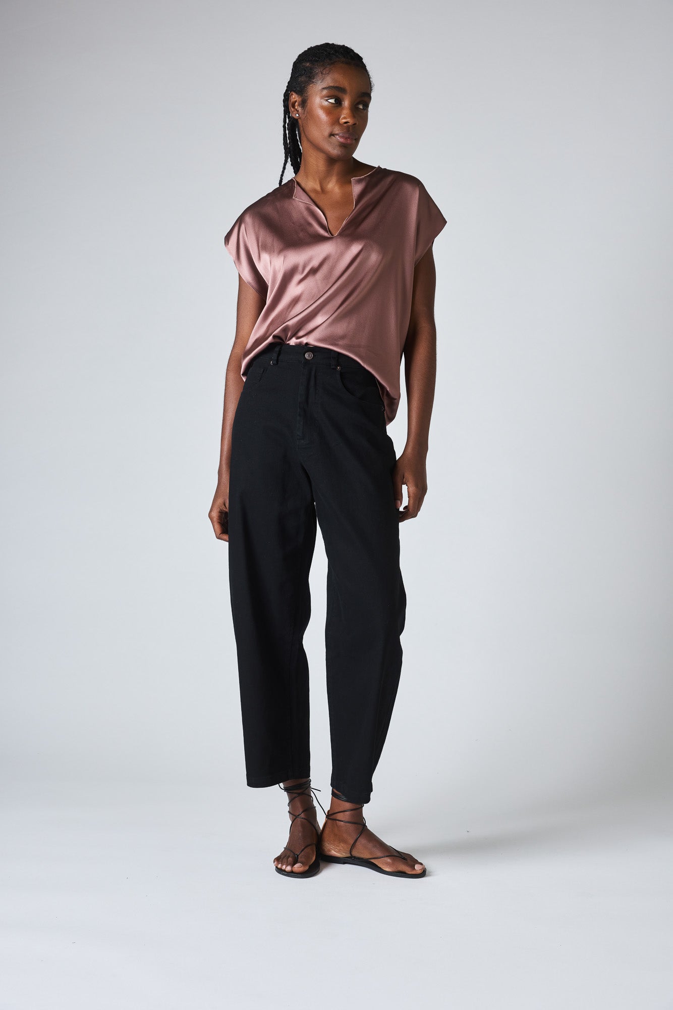 The Classic Barrel Leg Jeans