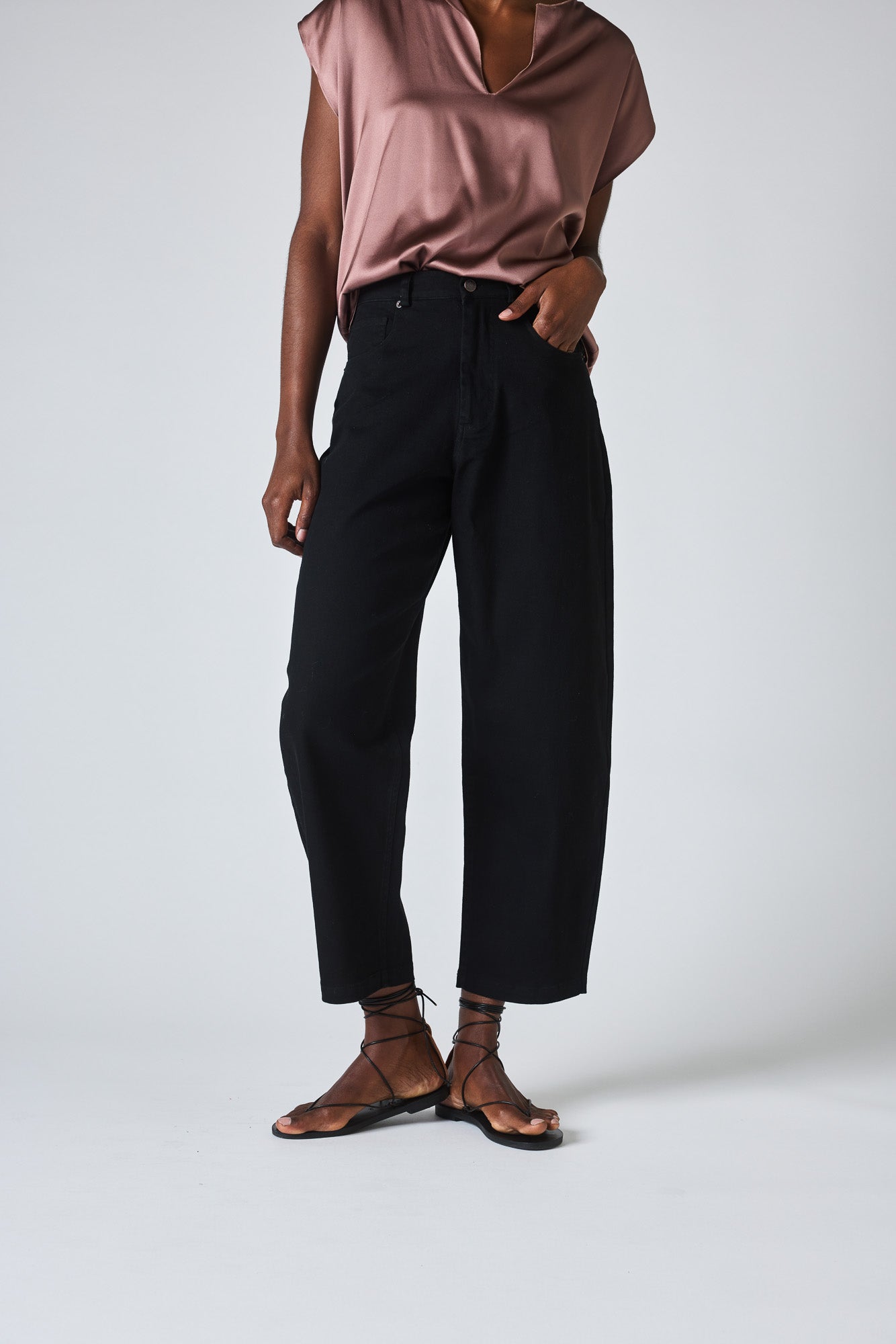 The Classic Barrel Leg Jeans