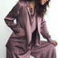 Power Trip Silk Wrap Blazer