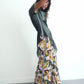 Printed Wide-Leg Trouser