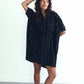 Stars Align Oversized Shirt Dress