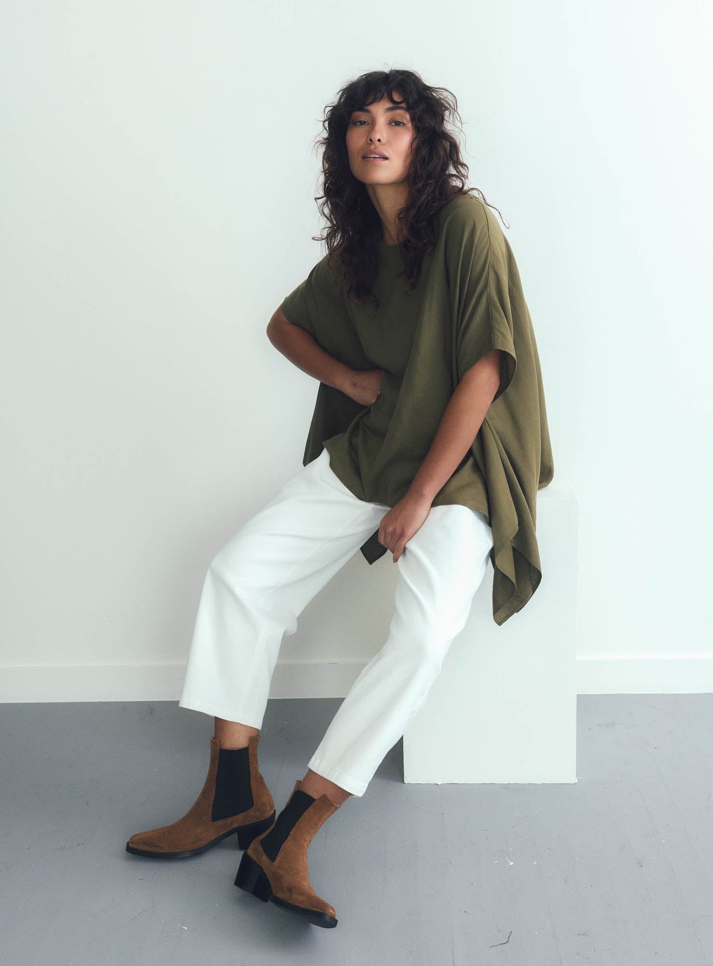 Go with the Flow Linen Top