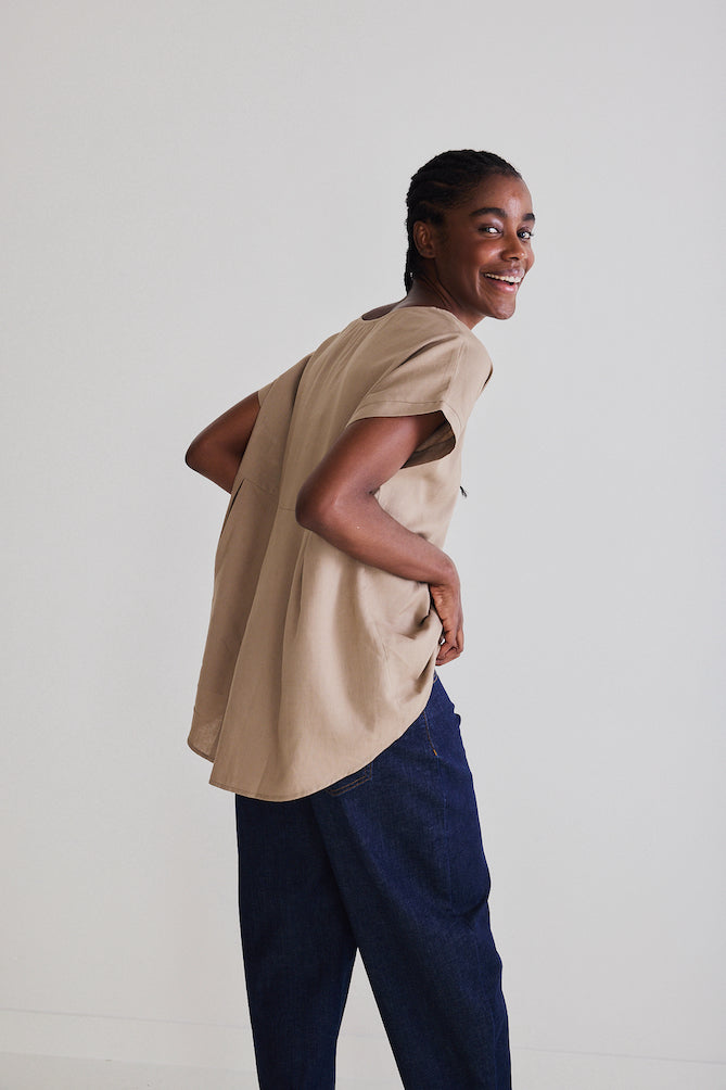 Breath of Fresh Air Linen Top