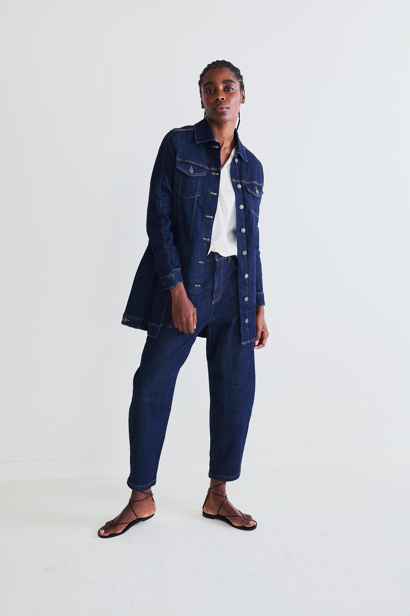 The Classic Barrel Leg Jeans