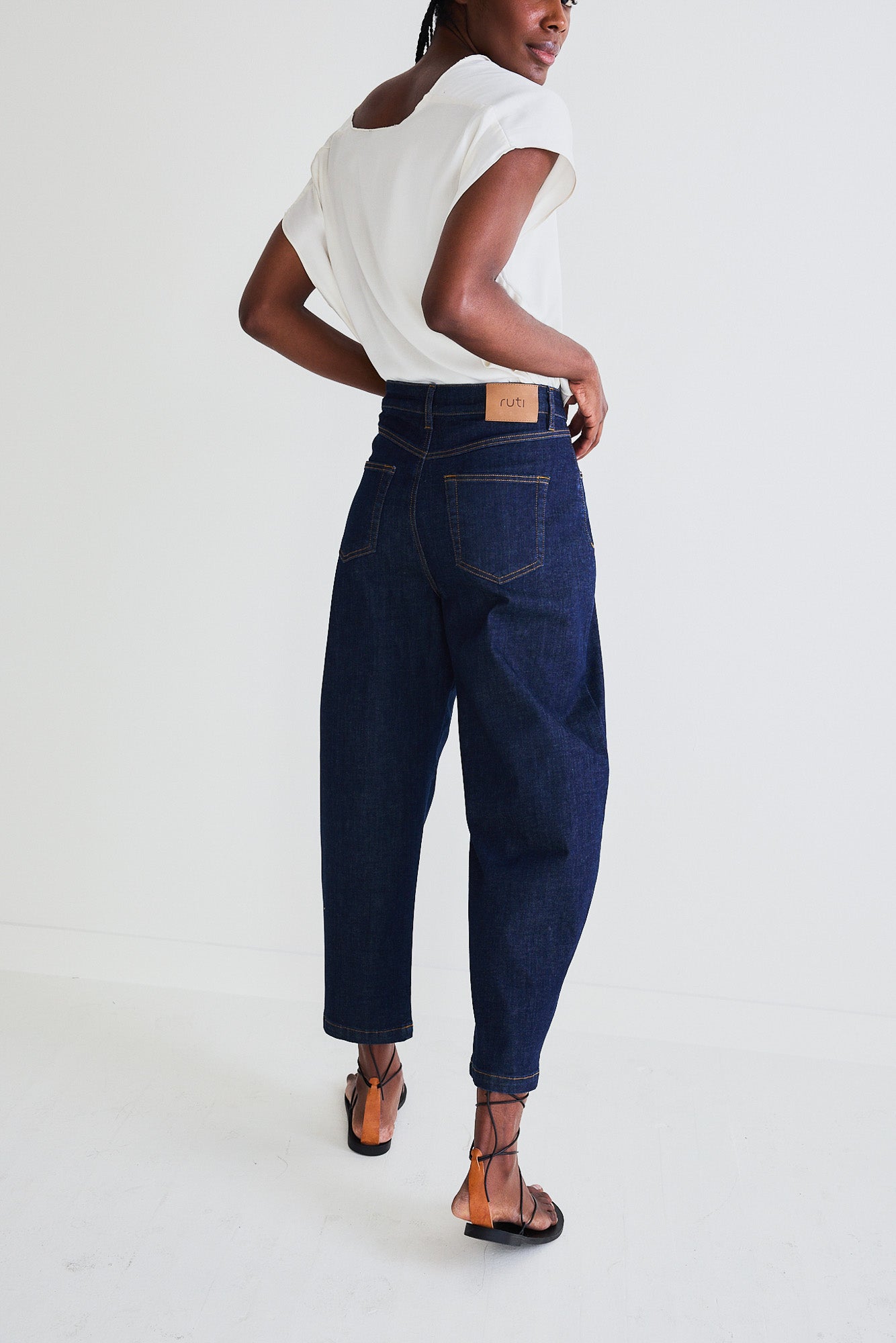 The Classic Barrel Leg Jeans