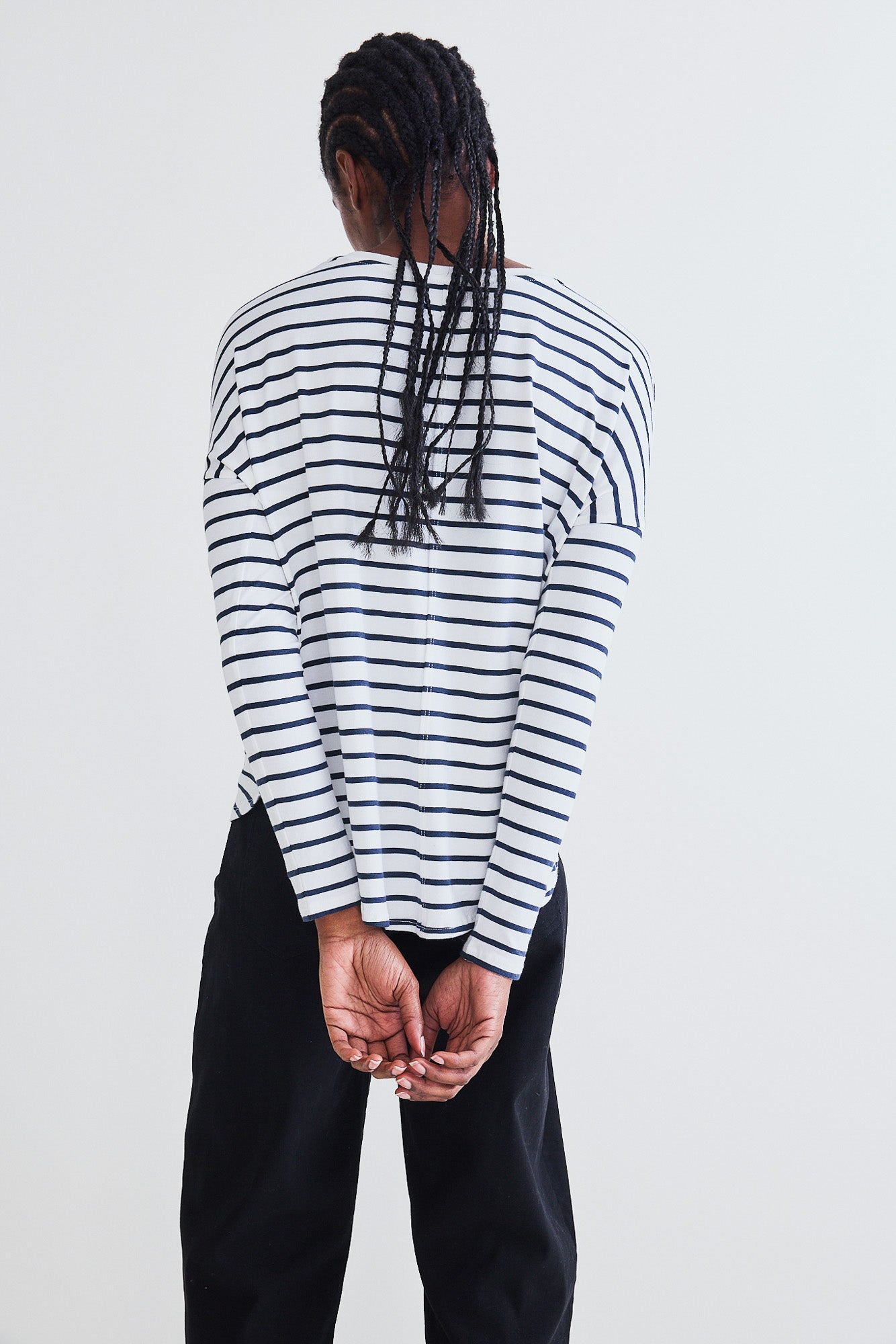 Between the Lines Long Sleeve Lounge Top