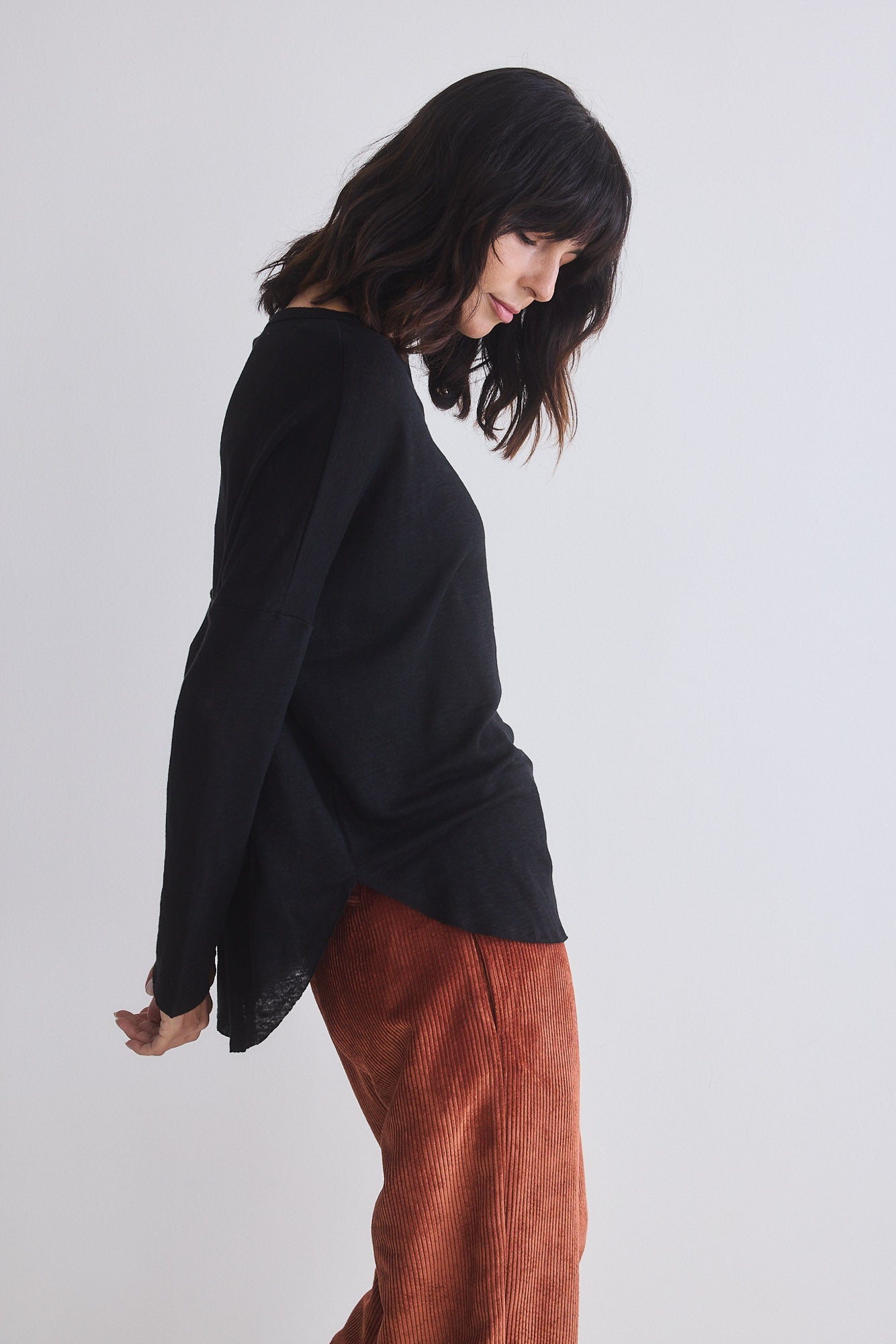 All Intents Slouchy Long Sleeve Top