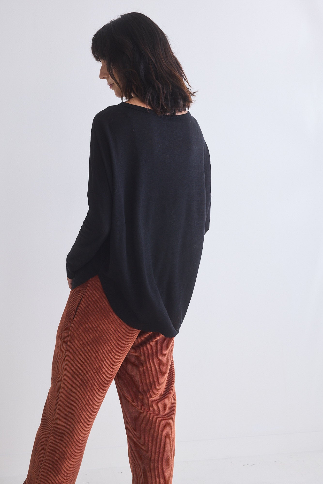 All Intents Slouchy Long Sleeve Top