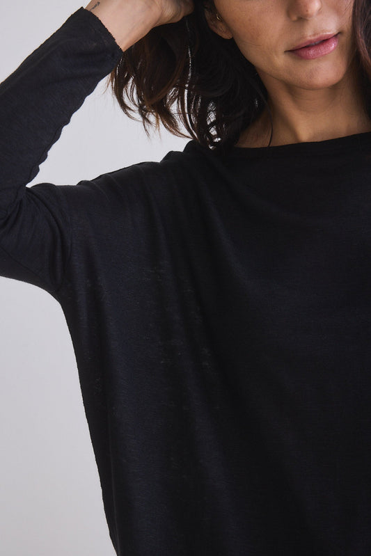All Intents Slouchy Long Sleeve Top