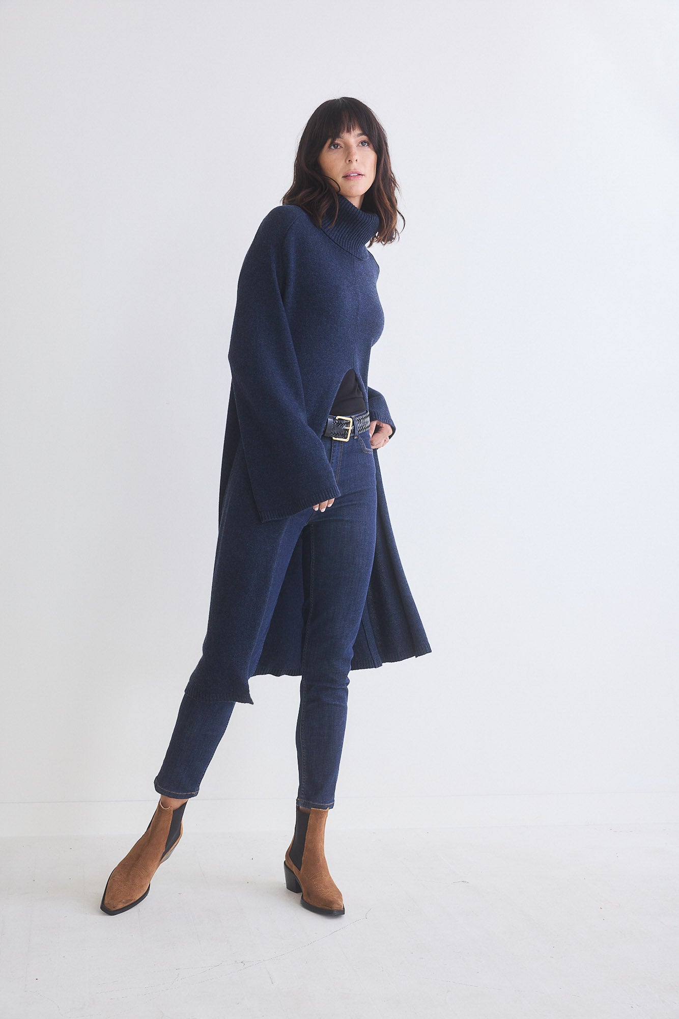 Modern Maximalist Tunic Sweater