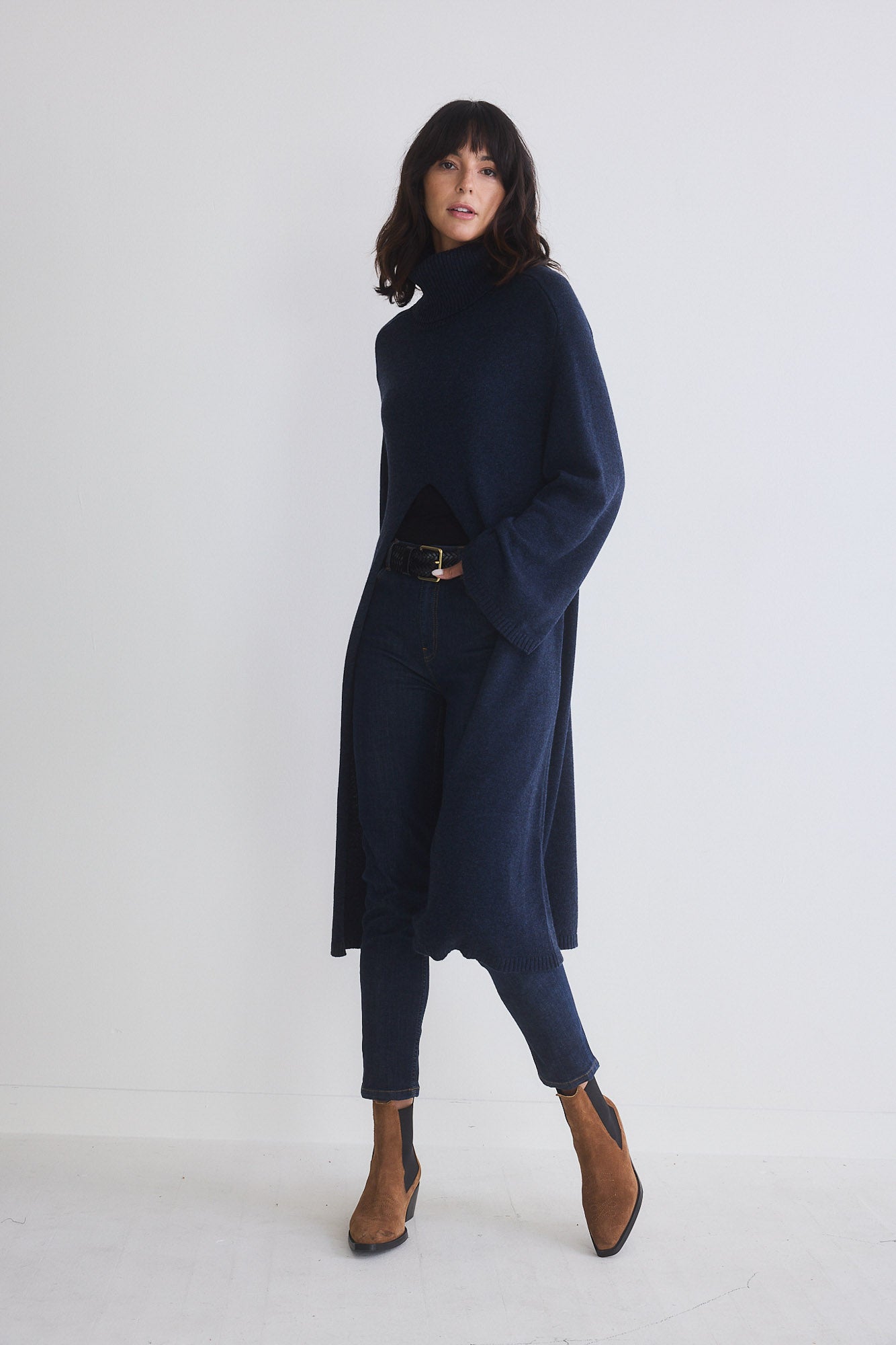 Modern Maximalist Tunic Sweater