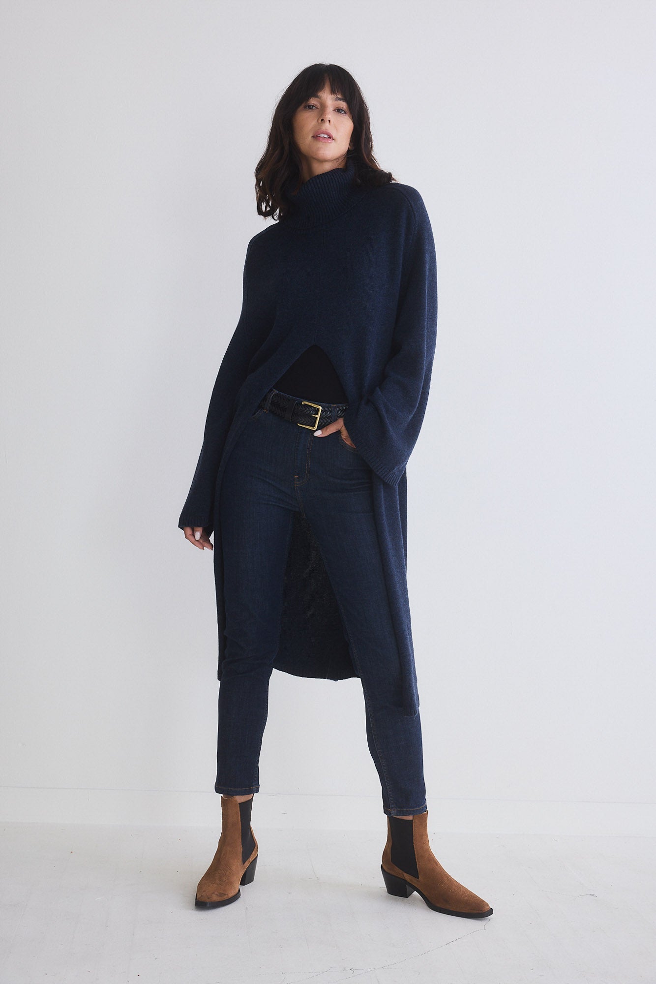 Modern Maximalist Tunic Sweater