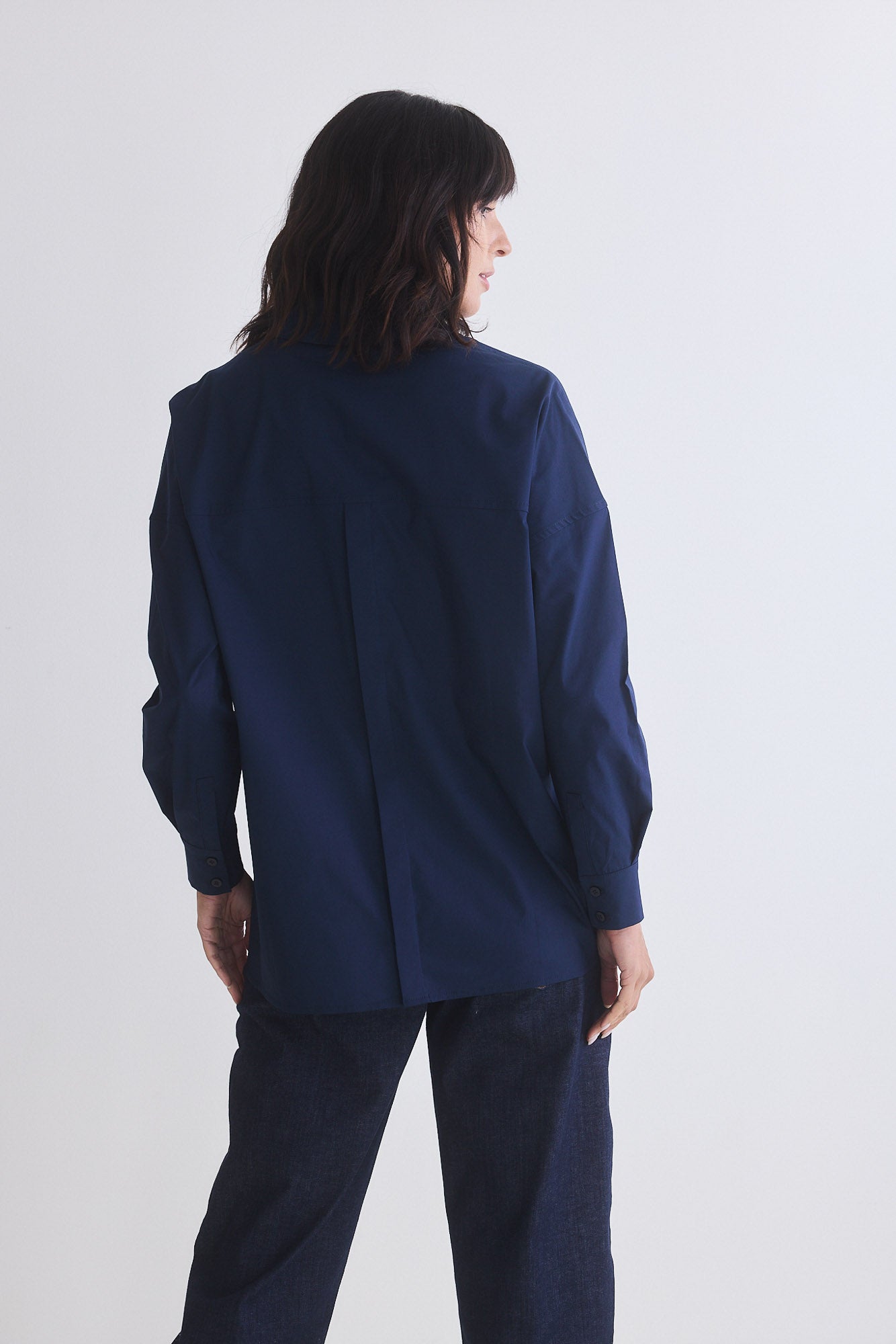 Refine Oversized Tunic With Buttons