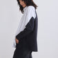 Colorblock Refine Oversized Tunic
