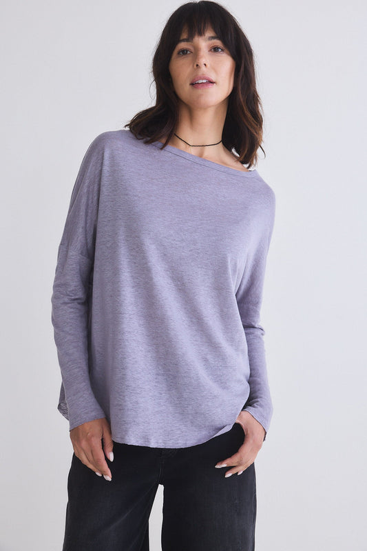 All Intents Slouchy Long Sleeve Top