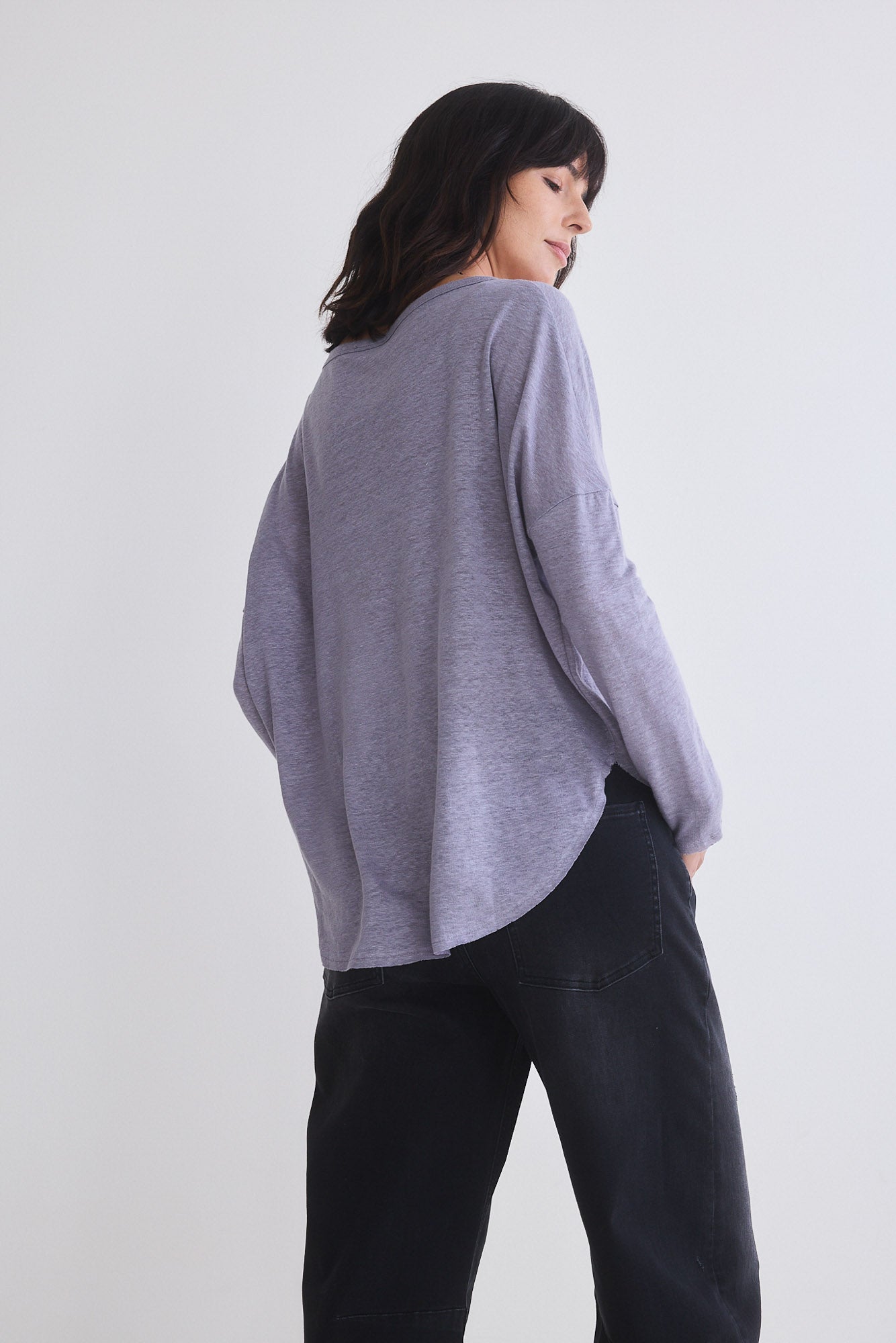 All Intents Slouchy Long Sleeve Top