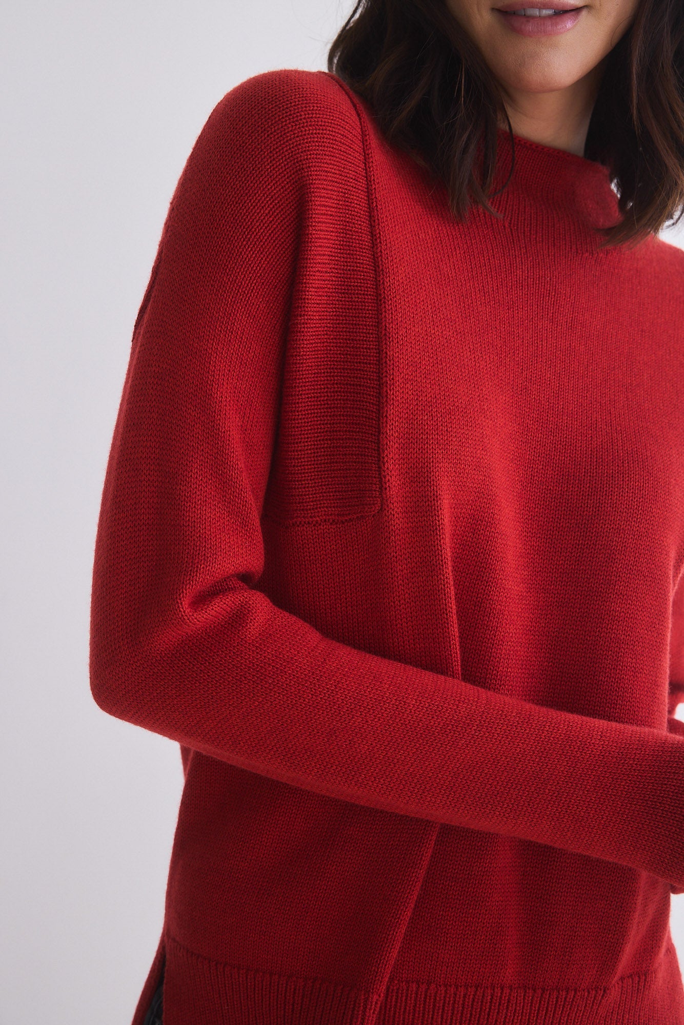 Out of the Box Mock Neck Sweater