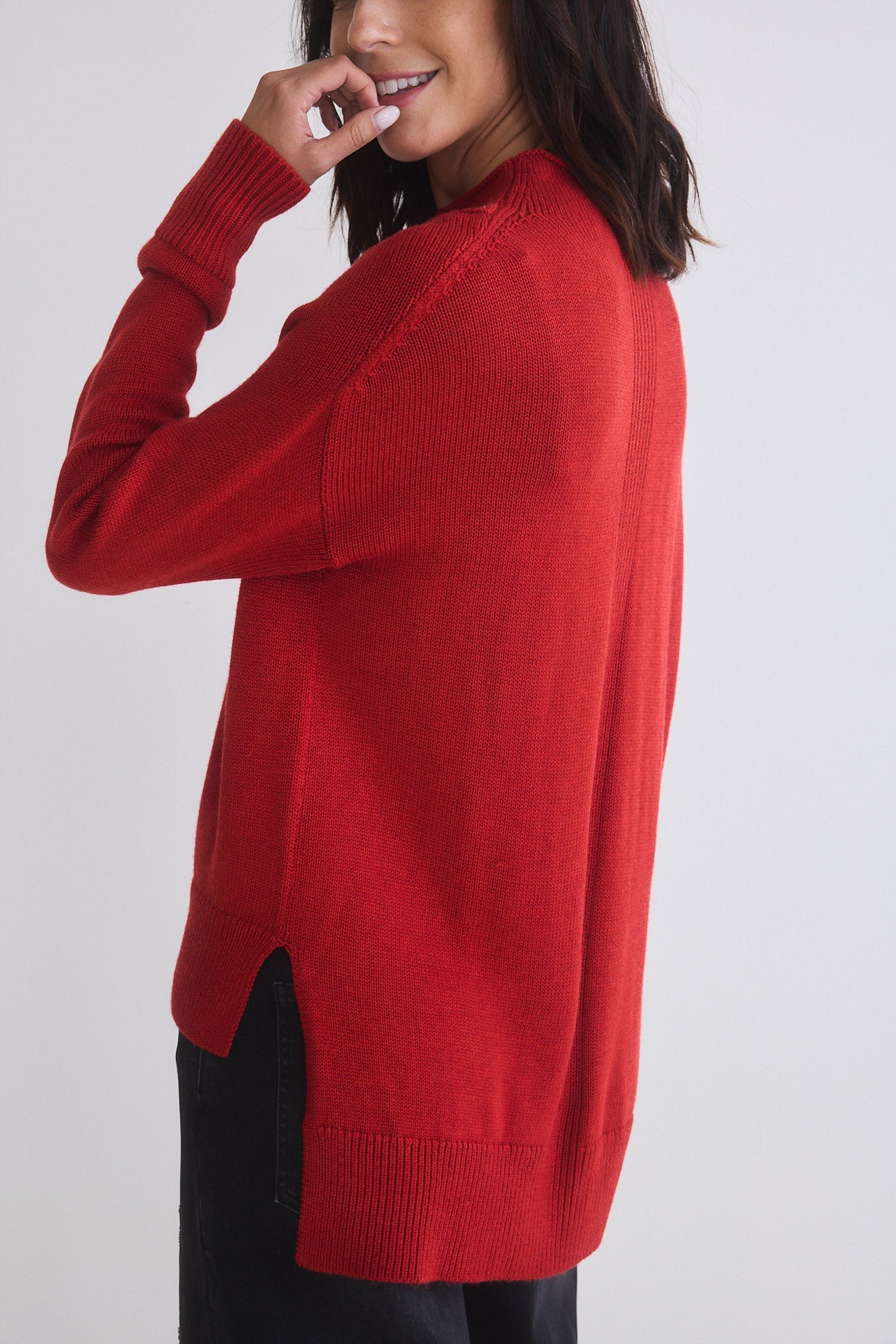 Out of the Box Mock Neck Sweater