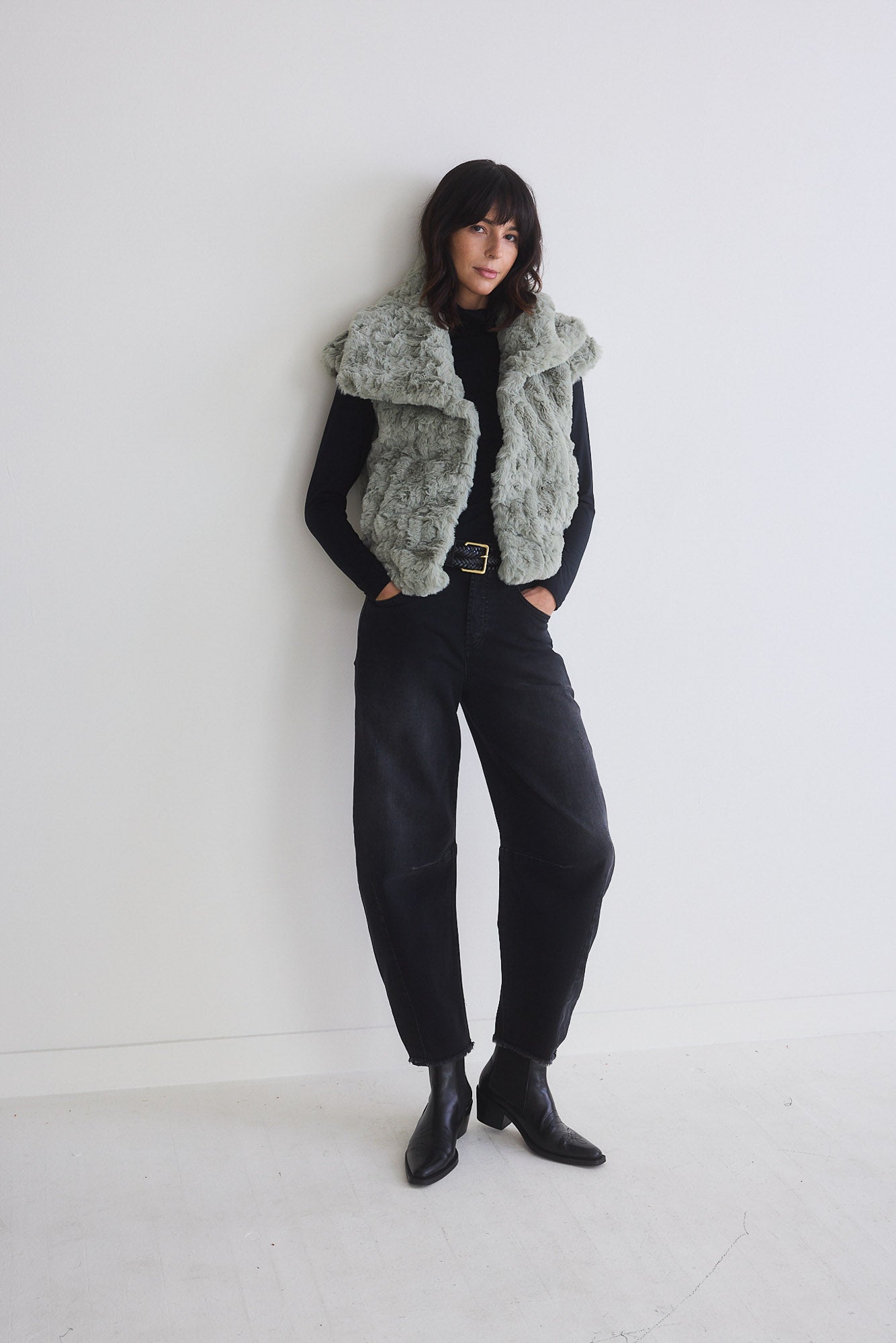 Summit Shearling Vest
