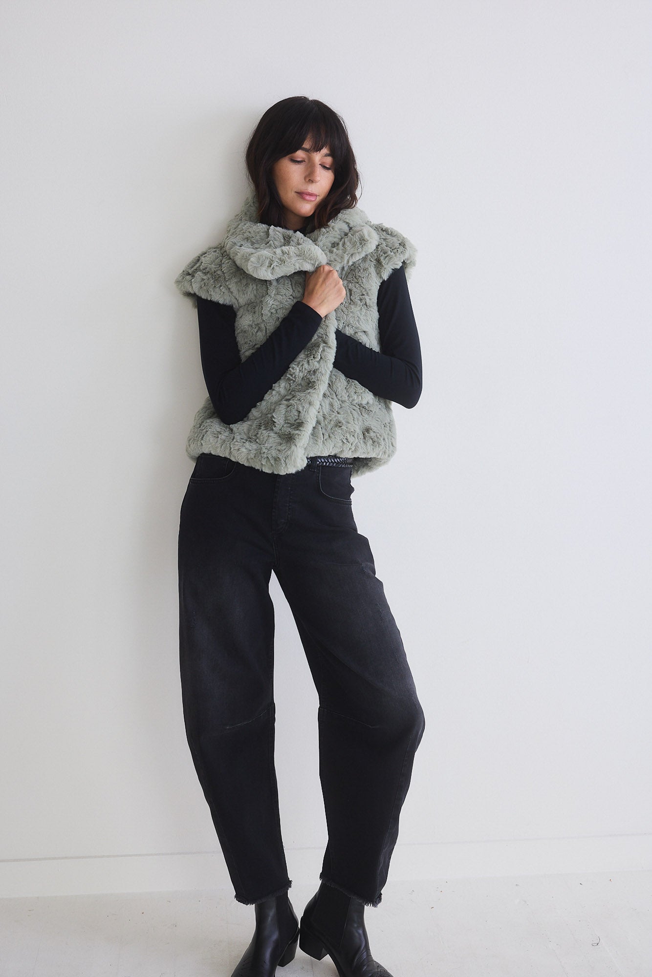 Summit Shearling Vest