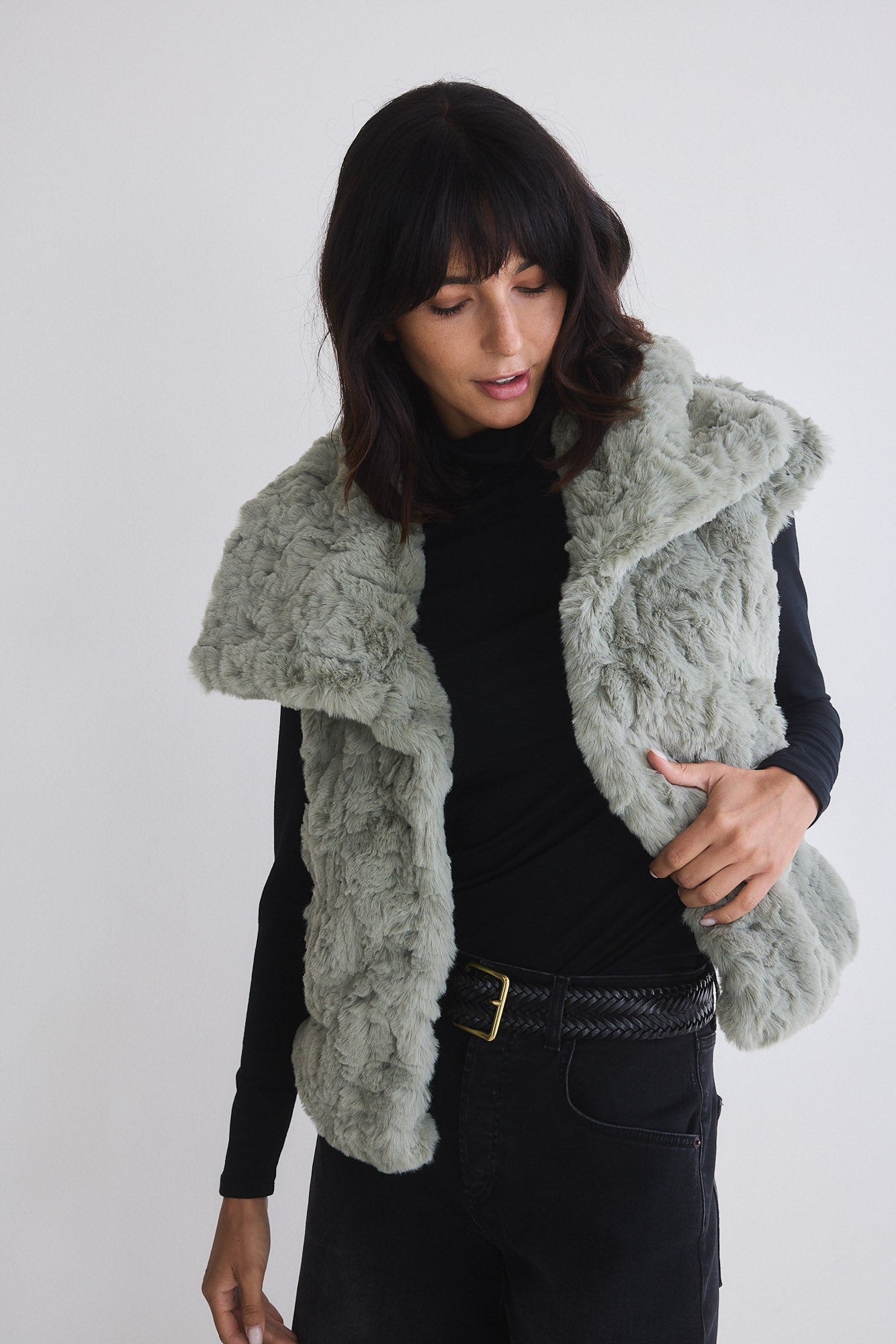 Summit Shearling Vest