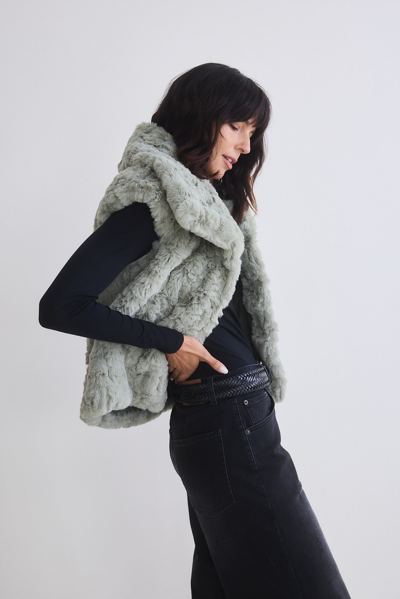Summit Shearling Vest
