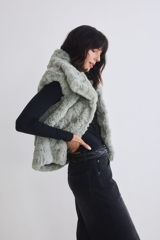 Summit Shearling Vest