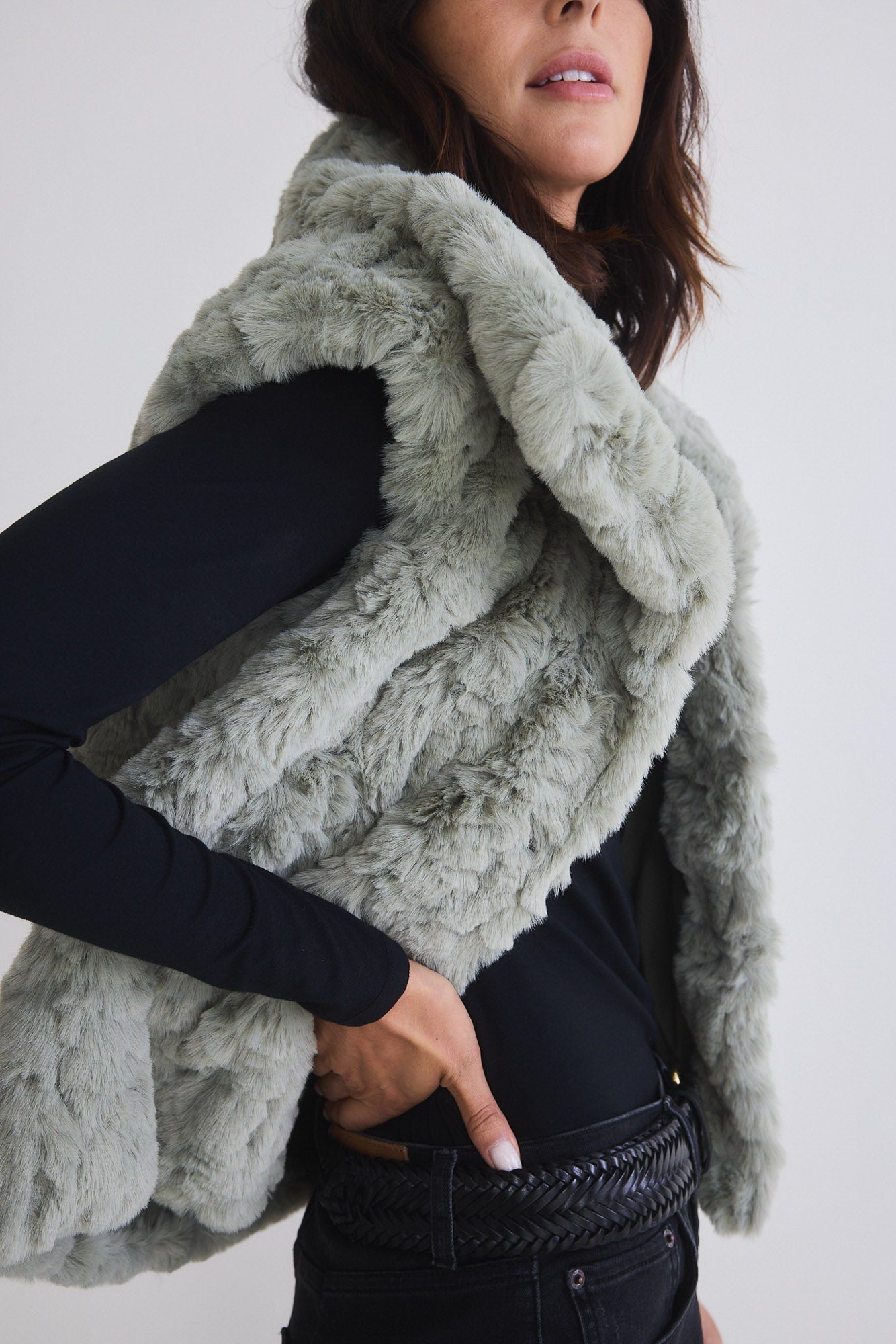 Summit Shearling Vest