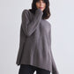 Oversized Mixed Knit Sweater