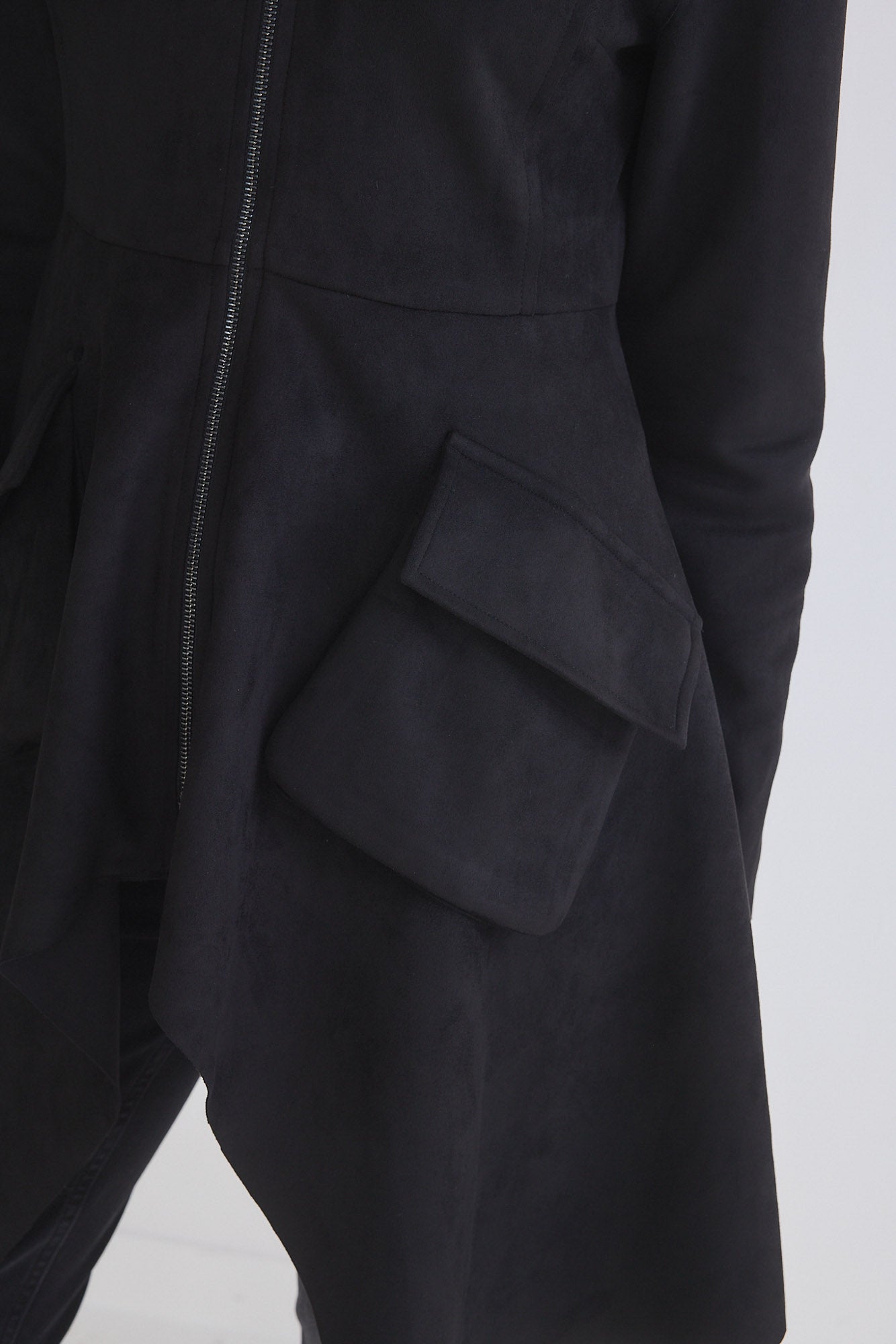 The Microsuede Unexpected Zip Jacket