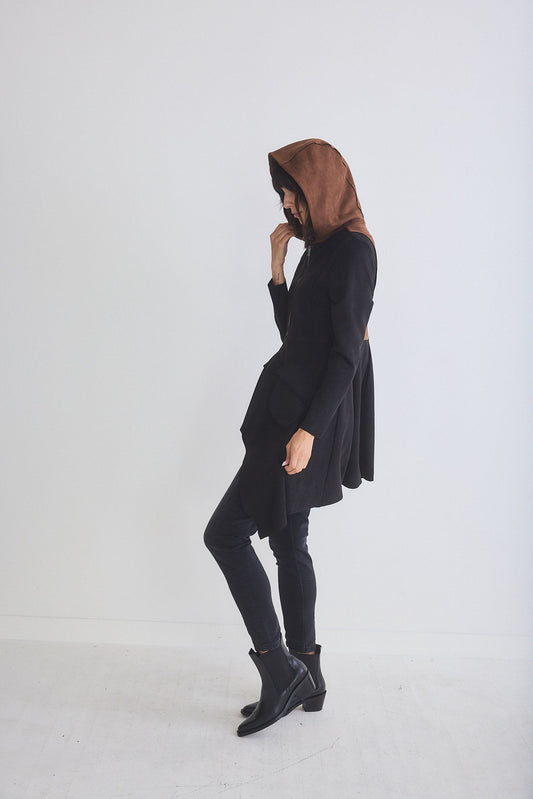 The Microsuede Unexpected Zip Jacket