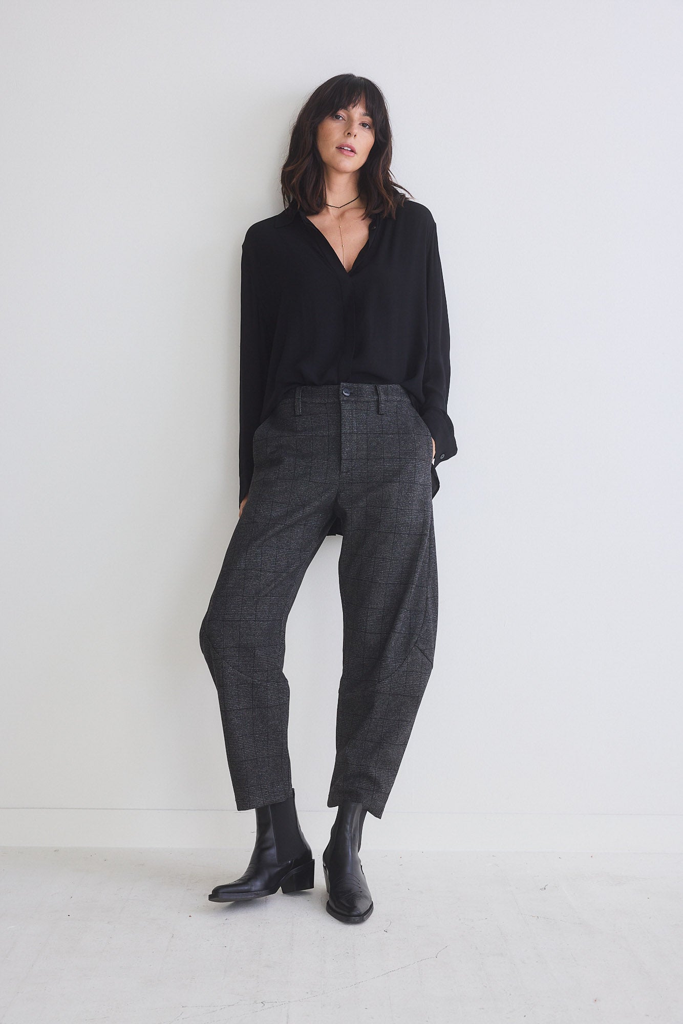 The Plaid Wide-ish Pants