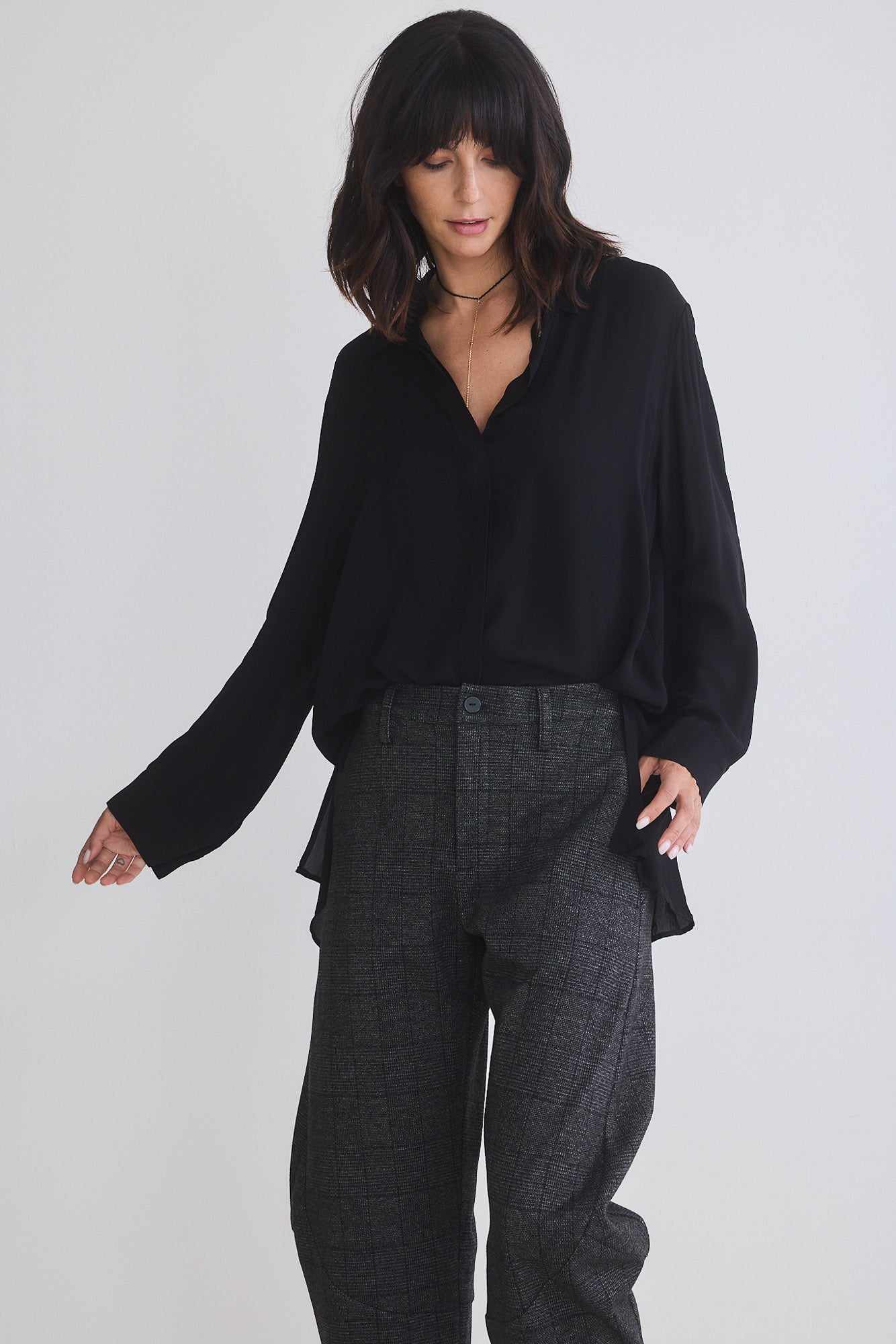 The Plaid Wide-ish Pants