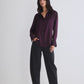 Shift Your Gaze Silk Button Down Blouse