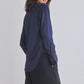 Shift Your Gaze Silk Button Down Blouse