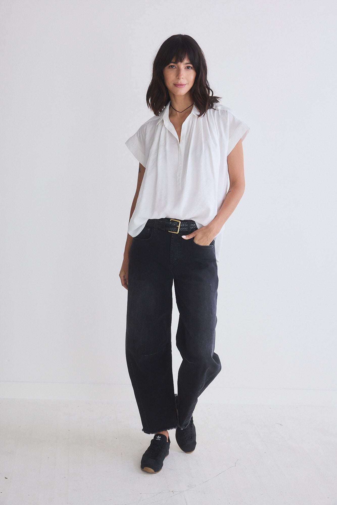 The Nonchalant Oversized Voile Blouse