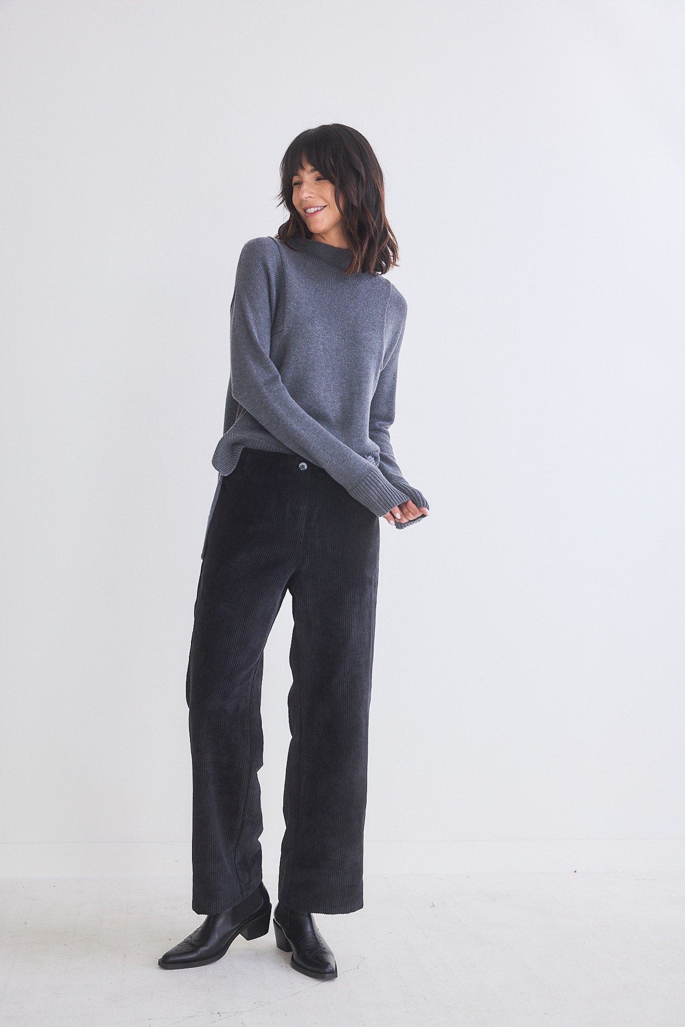 Out of the Box Mock Neck Sweater