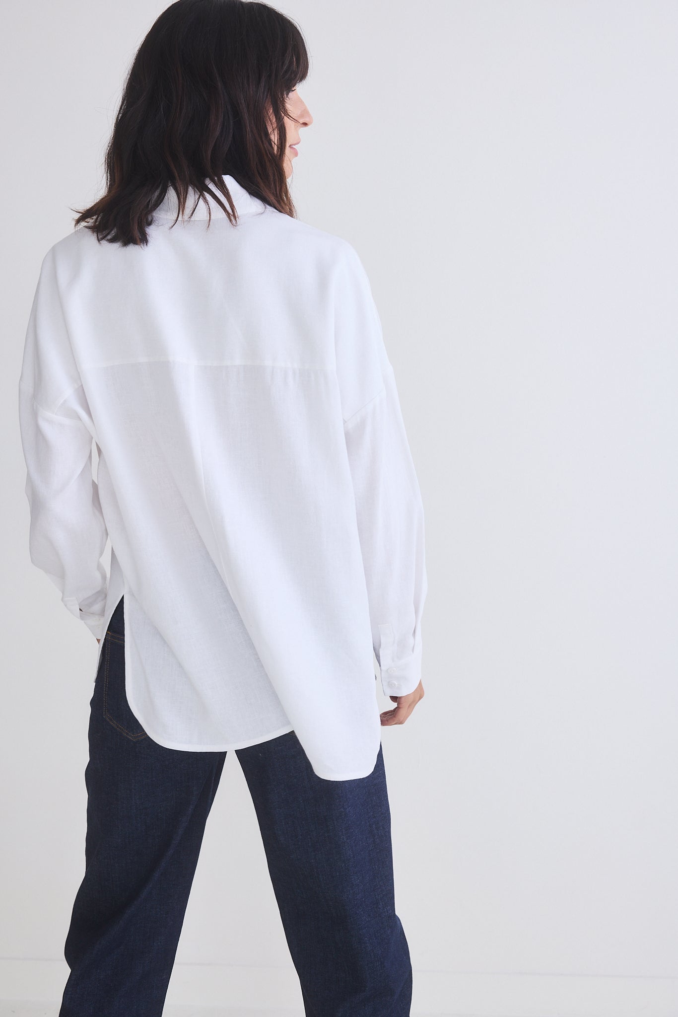 Refine Oversized Linen Tunic