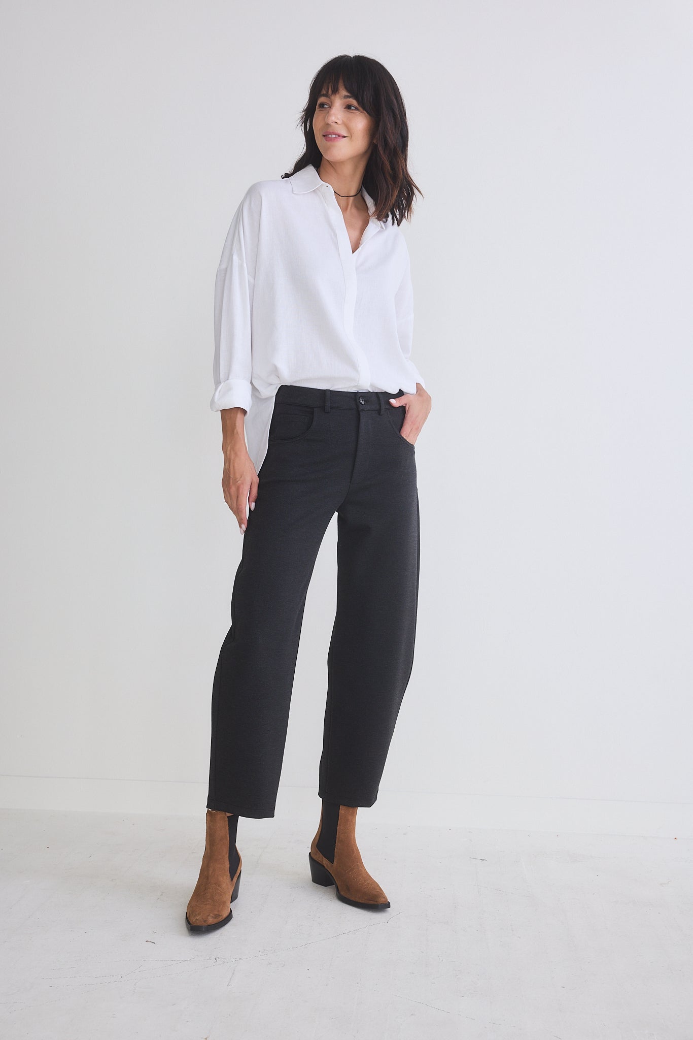 Refine Oversized Linen Tunic