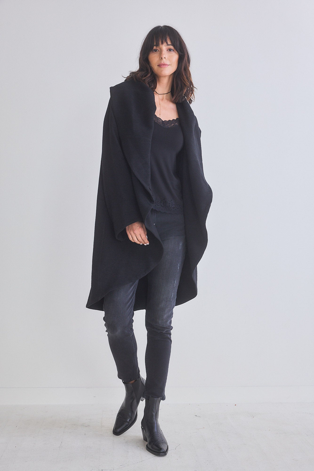 Eclipse Jacquard Coat