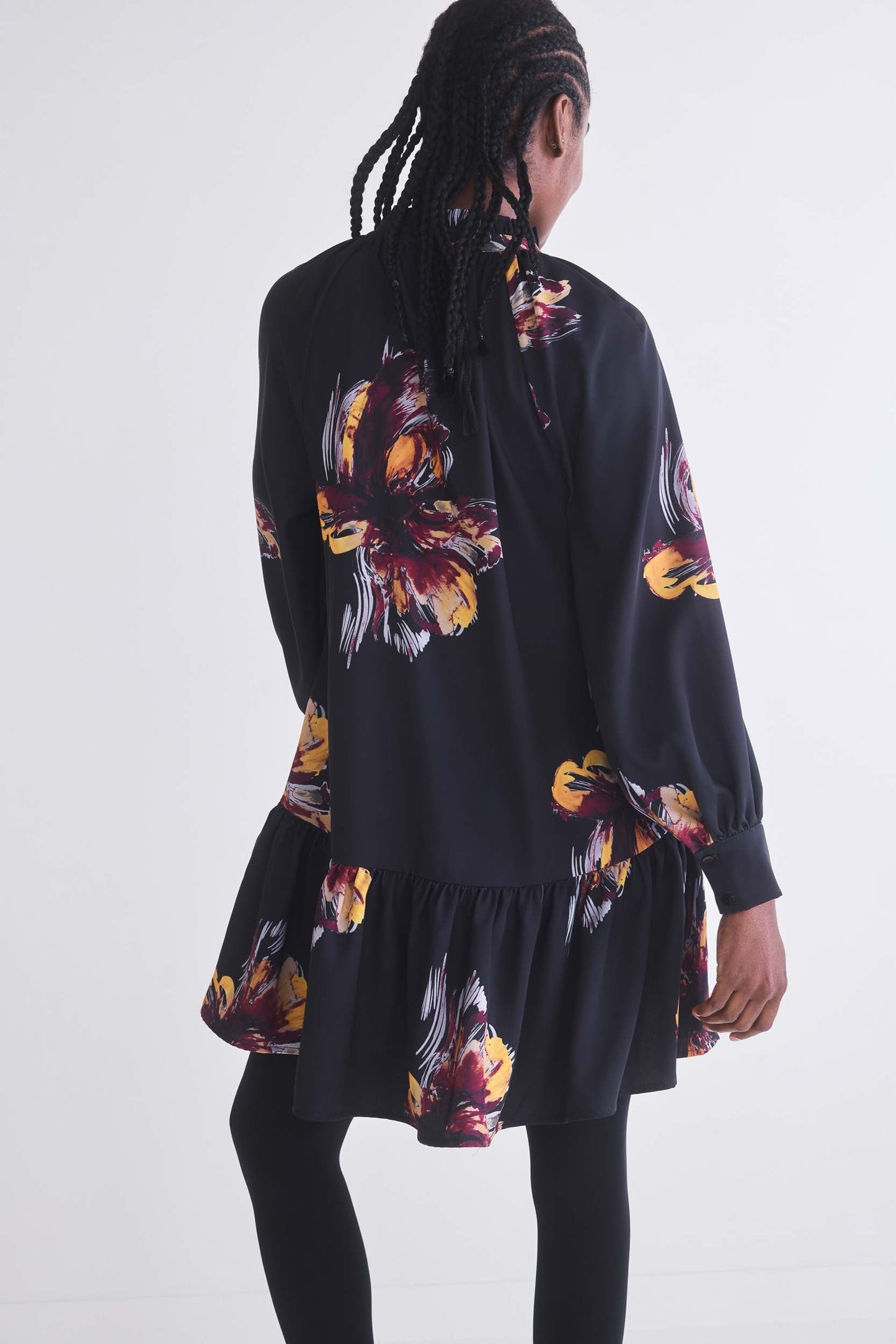 Lost in Thought High Neck Dress