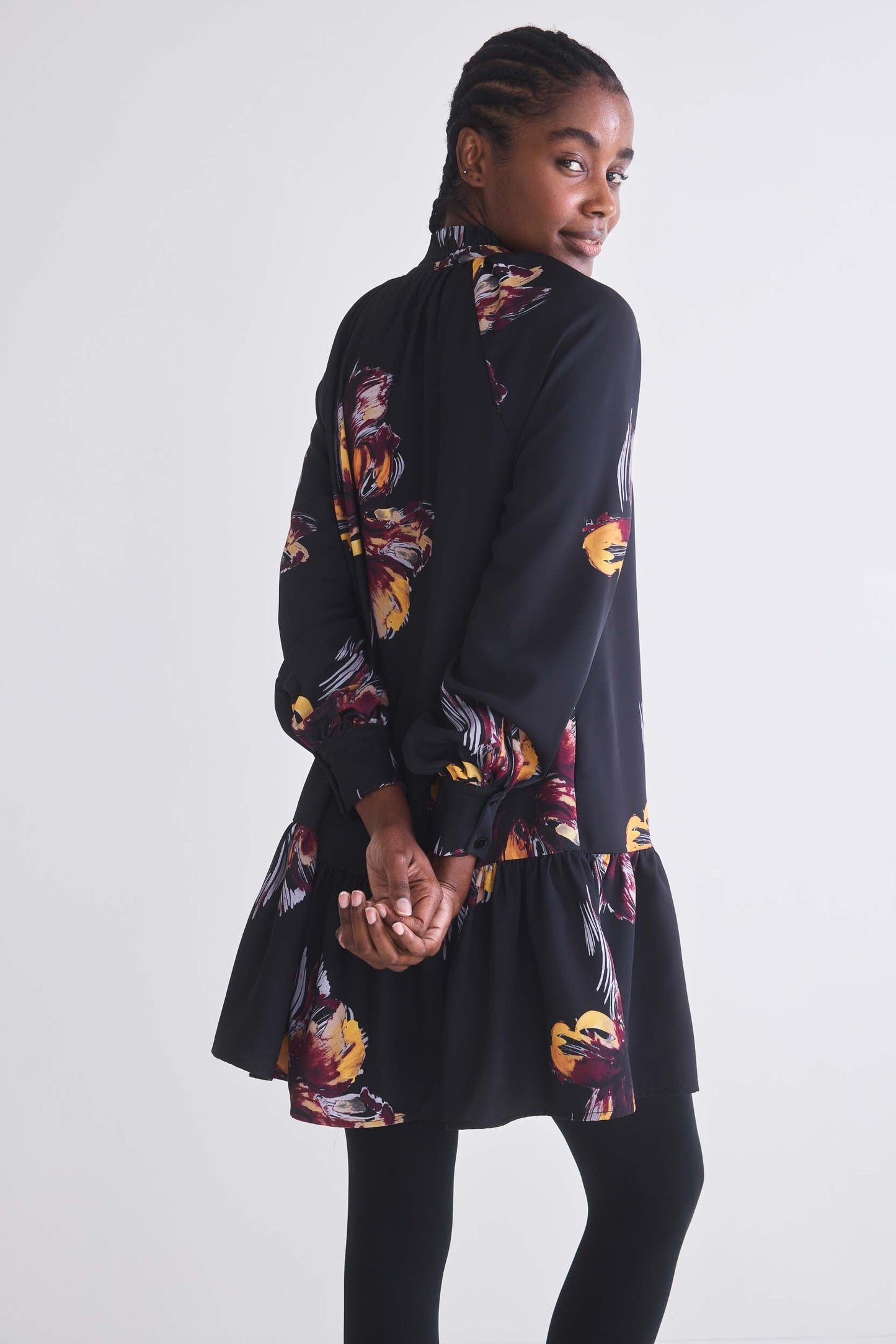 Lost in Thought High Neck Dress